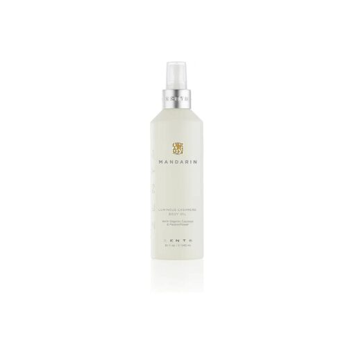 Luminous Cashmere Body Oil ( Mandarin Fragrance ), Soften and Moisturize Skin with Vitamin E and Organic Coconut Oil, 8 fl oz