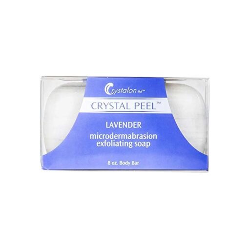 LAVENDER Microdermabrasion Exfoliating Soap Body Bar, 8 Ounce