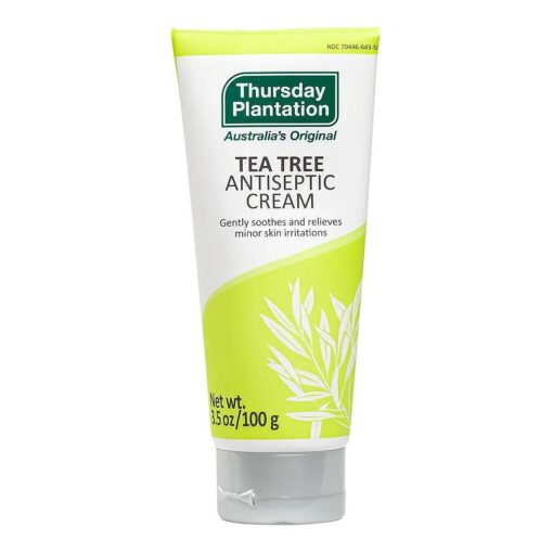 Thursday Plantation Tea Tree Antiseptic and Antibacterial Cream, 3.5 Ounces