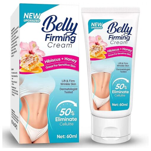 Flat Belly Firming Cream, Lift and Firm Booty Cellulite Cream for Skin Tightening, Moisturizing, Lifting, Suitable for Stomach/Thighs/Butt/Arm