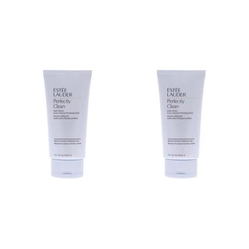 Estee Lauder Perfectly Clean Multi-Action Foam Cleanser-Purifying Mask Unisex Cleanser 5 oz ( Pack of 2 )