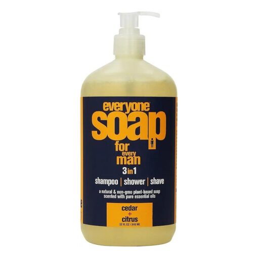 Eo Products Everyone Soap for Men, Cedar/Citrus, 32 Ounce