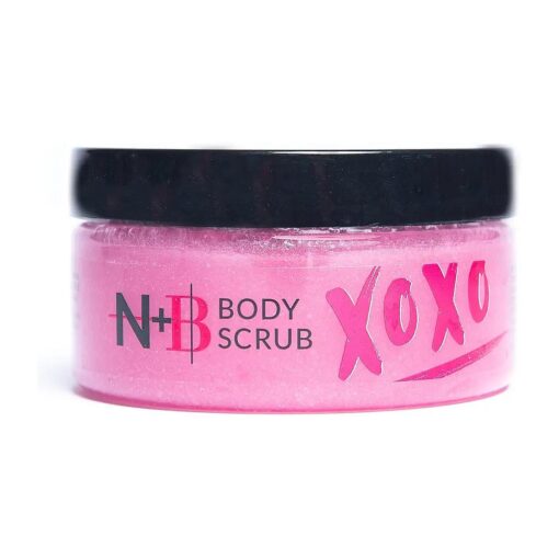 N+B Sugar Body Scrub | Invigorates and Brightens Skin | Oil Free | Removes Impurities Leaving Skin Soft and Moisturized | Formulated with Pomegranate Seed Extract and Agave | Made in the USA | 9.5oz