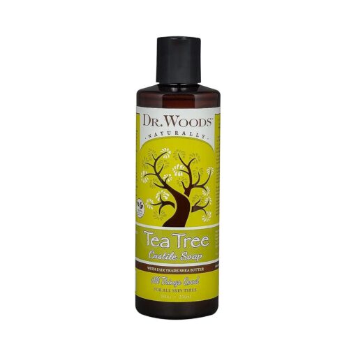 Dr. Woods Shea Vision Pure Castile Soap Tea Tree - 8 fl oz