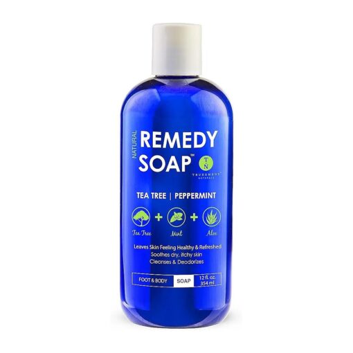 Truremedy Naturals Remedy Tea Tree Oil Body Wash - Body Wash That Helps Body Odor, Ringworm, & Skin Irritations - Tea Tree Soap Body Wash ( 1 pk, 12 oz )