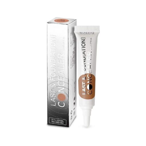 WUNDER2 LAST & FOUNDATION Makeup Concealer ( Medium Color ) Long Lasting Coverage Of Blemishes Dark Circles Under Eye