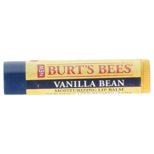 Burt 's Bees : Lip Balm Vanilla Bean, 1 pc ( 2 pack )