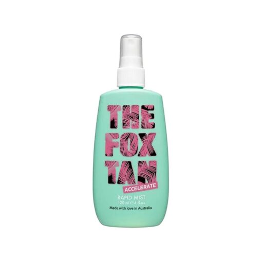 Rapid Tanning Mist, Natural Tanning Accelerator Mist For Darker & Faster Tans, Creates Flawless Tan Skin, Vegan & Cruelty Free, 120mL