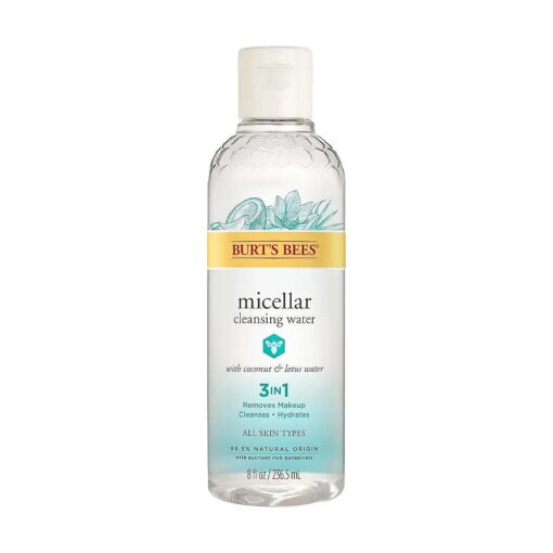 Burt 's Bees Micellar Cleansing Water with Coconut & Lotus Extract, 8 Oz ( Package May Vary )