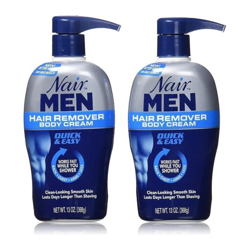 Nair Men Hair Removal Body Cream, 13 Ounce ( Pack of 2 )