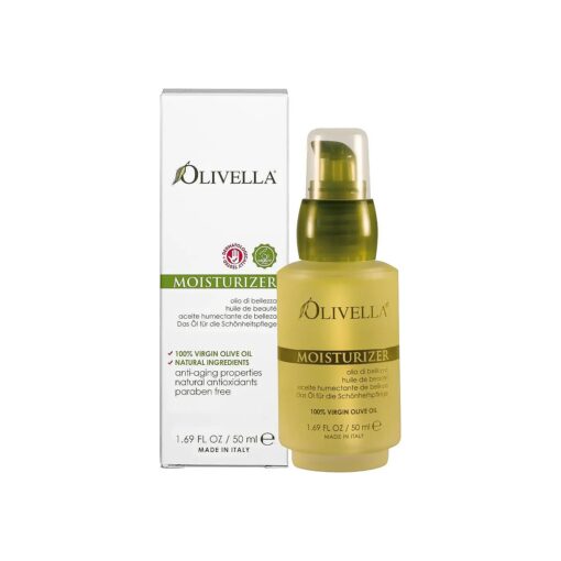 Olivella All Natural Virgin Olive Oil Moisturizer, for All Skin Types, 1.69 Oz, 1.69 Oz