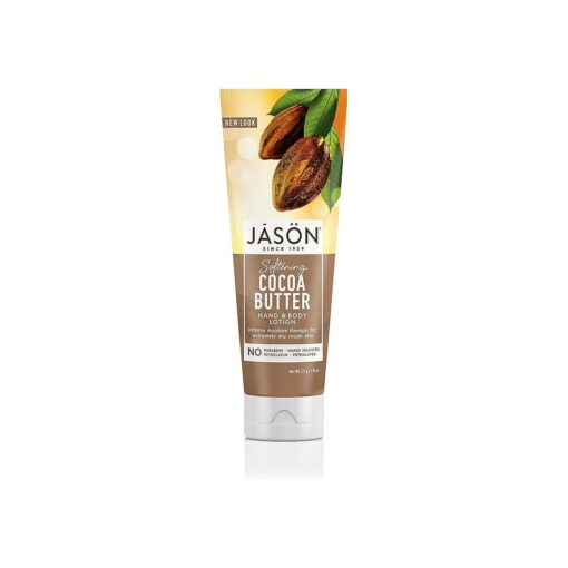 Jason Cocoa Butter Hand & Body Lotion, 8-Ounce Tubes ( Pack of 3 )