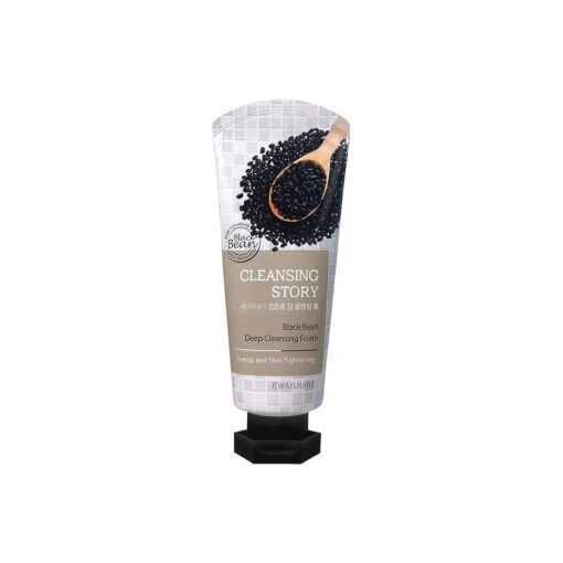 New Cleansing Story Natural Deep Facial Foam Cleanser - Black Bean by Kwailnara