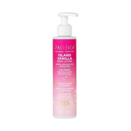 Pacifica Beauty Island Vanilla Body Lotion with Vanilla, Vitamin E, Chamomile, Vegan & Cruelty Free