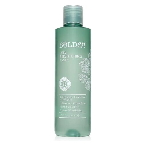 Bolden Skin Brightening Toner | Reduces Breakouts and Appearance of Dark Spots, Oil & Shine | Made with AHA Glycolic Acid, Niacinamide, & Hydrating Hyaluronic Acid | 8.0 Fl Oz