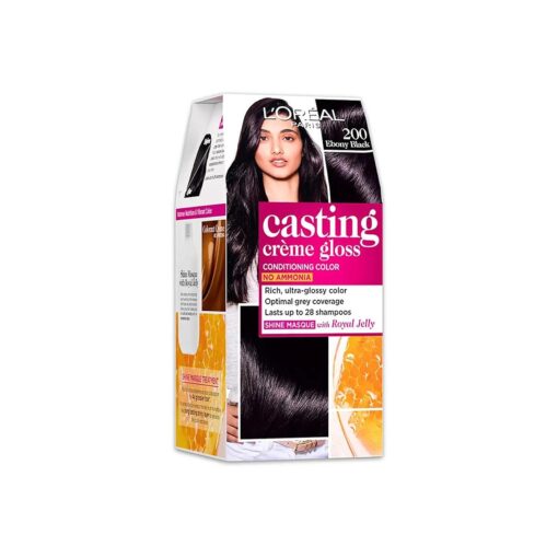 L'Oreal Casting Creme Gloss, Ebony Black 200