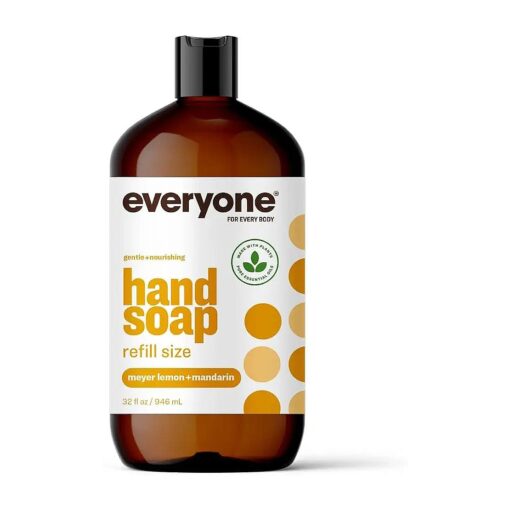 Everyone Meyer Lemon + Mandarin Refill Size Hand Soap, 32 FZ