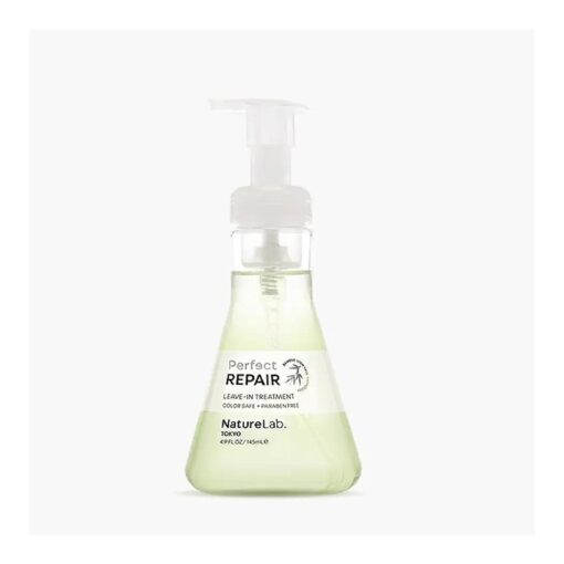 NatureLab, TOKYO Perfect Repair Leave-In Treatment : Leave-In Foam Hair Treatment to Condition and Repair Dry, Damaged, Color Treated Hair I 4.9 FL OZ / 145 ml