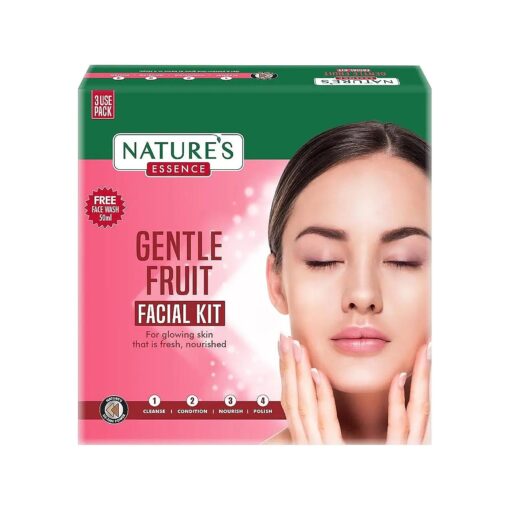 Nature 's Essence Gentle Fruit Facial Kit ( 45Grams+30ML )