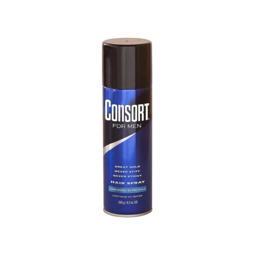 For Men Hair Spray Unscented Extra Hold 8.30 oz ( Pack of 2 )