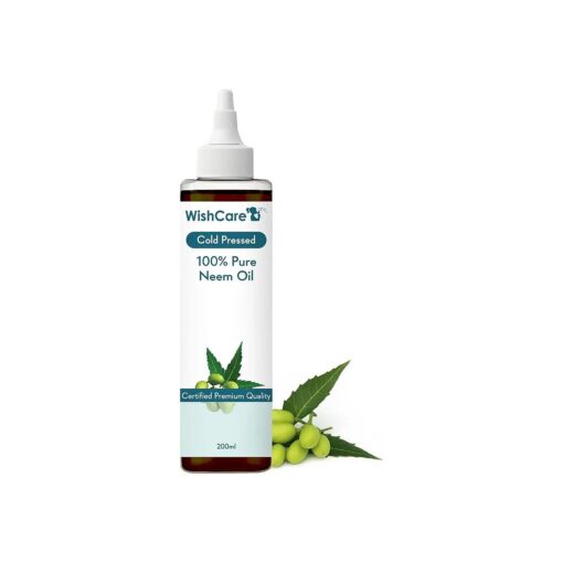 Cold Pressed Neem Oil - 200 Ml - 100 % Pure Wild Crafted - For Skin & Hair ( Cosmetic Grade )