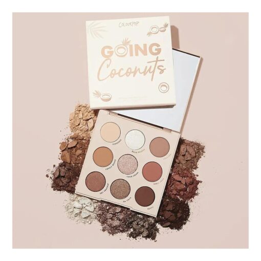 Colourpop Going Coconuts Pressed Powder Eyeshadow Palette