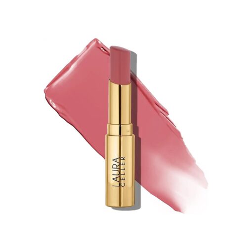 LAURA GELLER NEW YORK Jelly Balm Moisturizing Tinted Lip Balm - In the Buff - Hydrating Vitamin E - Semi-Shine Finish