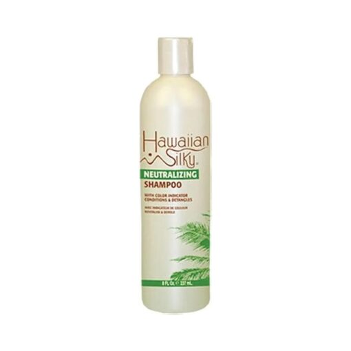 Hawaiian Silky no lye neutralizing shampoo, White, 8 Fl Ounce