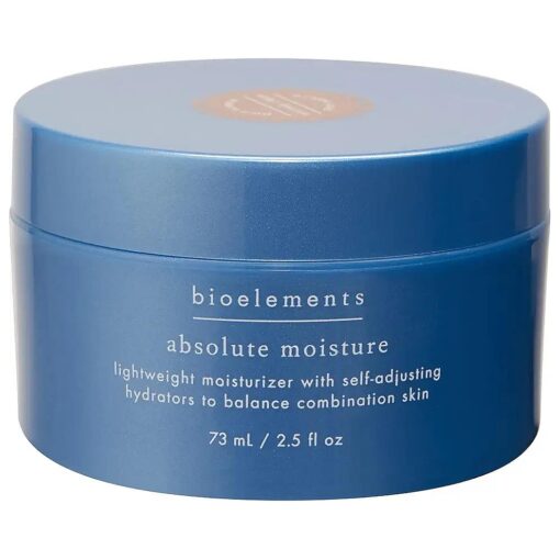 Bioelements Absolute Moisture - 2.5 oz - Lightweight Facial Moisturizer for Combination Skin - Smooth, Soft & Shine Free - Vegan, Gluten Free - Never Tested on Animals