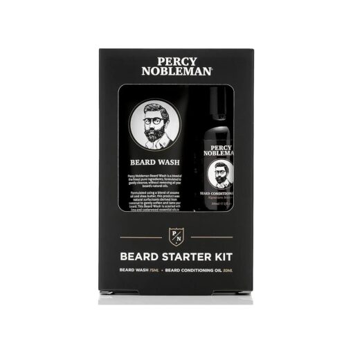 Beard Starter Kit, A Beard Grooming Kit Containing Beard Oil and Wash, 30ml / 75ml