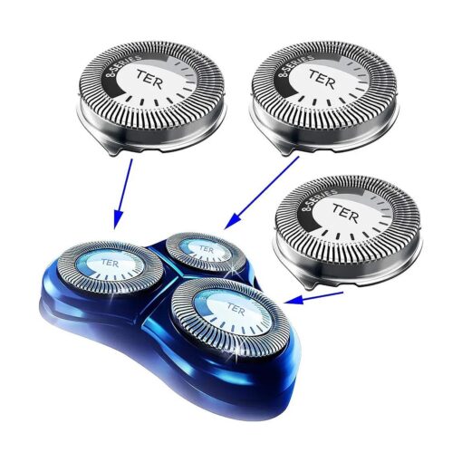 HQ8 Replacement Heads for Philips Norelco Shavers, HQ8 Heads New Upgraded