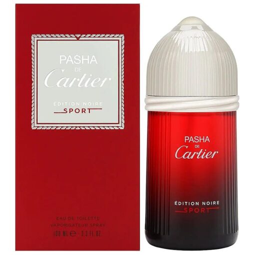 CARTIER Pasha de Edition Noire Sport for Men 3.3 oz Eau de Toilette Spray