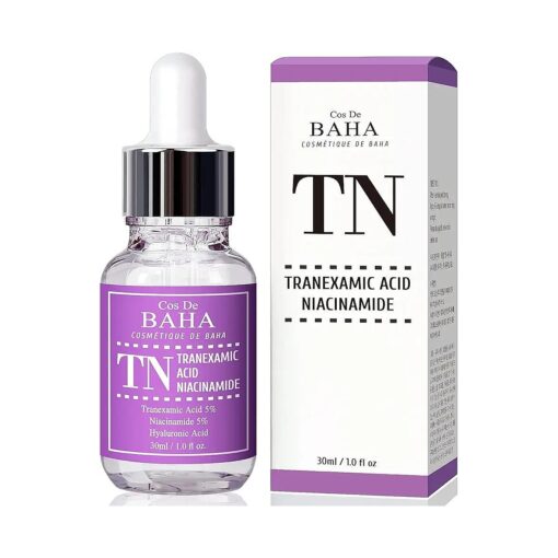 Tranexamic Acid 5 % Serum with Niacinamide 5 % for Face/Neck - Helps to Reduce the Look of Hyper-Pigmentation, Discoloration, Dark Spots, Remover Melasma, 1 Fl Oz