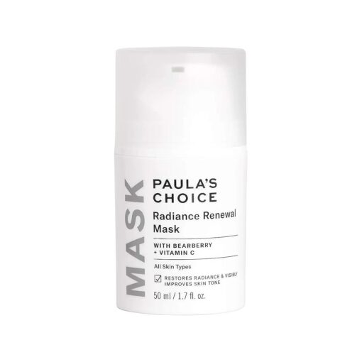 Paula 's Choice Radiance Renewal Night Mask with Arbutin and Niacinamide, Overnight Face Mask