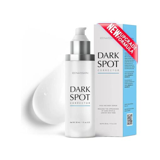 EnaSkin Dark Spot Remover Face Serum : Age Spot Sun Spot Freckles Melasma Brown Spot - Advanced Formula with Niacinamide Vitamin C for Women and Men ( 1.0 Fl Oz )