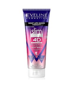 Eveline Slim Extreme 4D Cellulite Cream - Night Lipo Shock Therapy, 250ml for All Skin Types