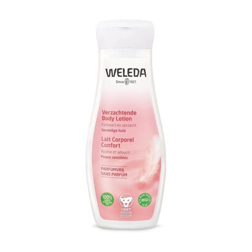 Weleda Unscented Body Lotion, Free From Parabens & Phthalates, No Animal Testing, 6.8 Fluid Ounce ( Pack of 1 )