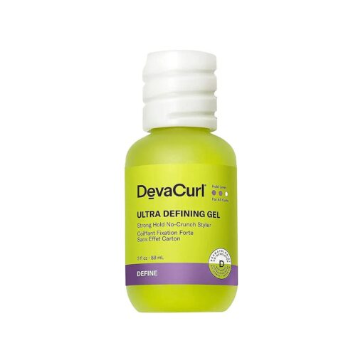 DevaCurl Ultra Defining Gel Strong Hold No-Crunch Styler | Non-Flaking Formula | Non-Sticky