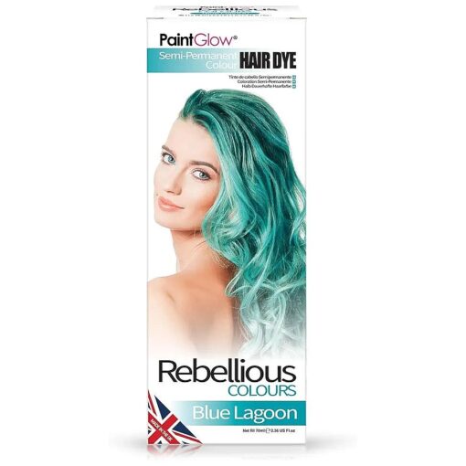 Rebellious Colours Semi-permanent Hair Dye ( blue Lagoon )