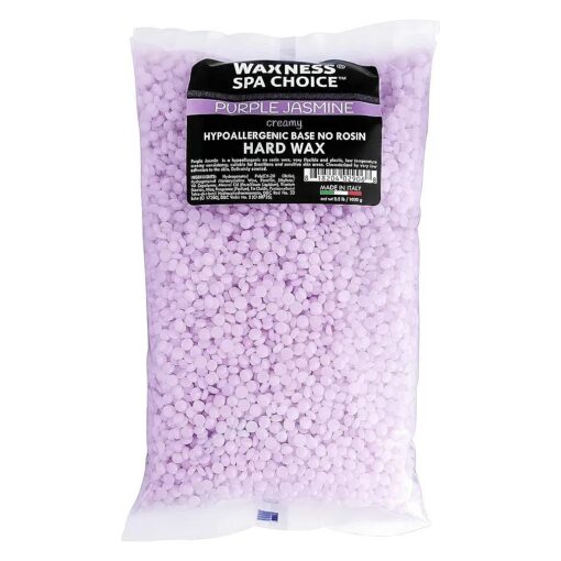 Waxness Spa Choice Purple Jasmine Demi Creamy No Rosin Hard Wax Beads 2.2 lb / 1 kg