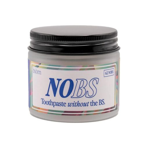 NOBS Toothpaste Tablets - Nano Hydroxyapatite, Flouride & Plastic Free, Eco & Travel Friendly - Remineralize with NHA ( 1 Month )