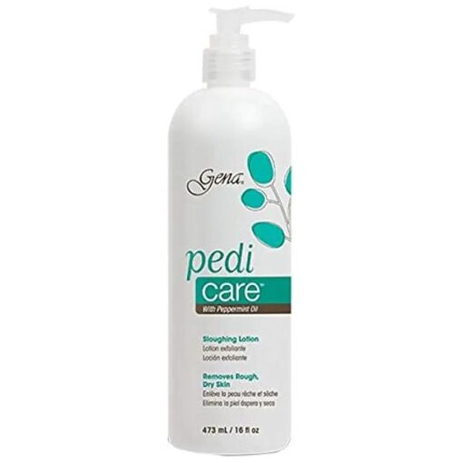 Gena Pedi Care 16 oz Peppermint Lotion : Cruelty-Free Foot Moisturizer for Dry Skin