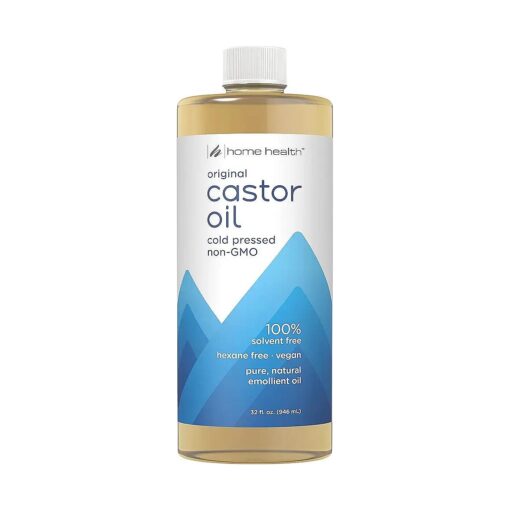 Original Castor Oil - 32 Fl Oz - Promotes Healthy Hair & Skin, Natural Skin Moisturizer - Pure, Cold Pressed, Non-GMO, Hexane-Free, Solvent-Free, Paraben-Free, Vegan