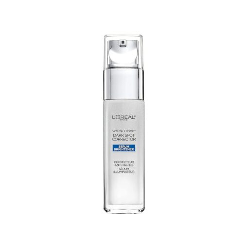 L'Oreal Paris Dark Spot Corrector Face Serum for Even Skin Tone by L'Oreal Paris, Youth Code Anti-Aging Serum, Non-greasy, 1.0 oz