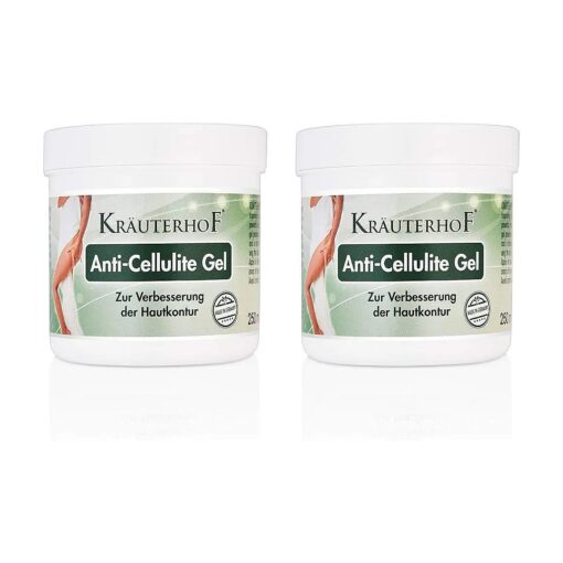 Krauterhof Anti-Cellulite Gel 250 ml 2er Pack ( 2 x 250 ml 500 ml )