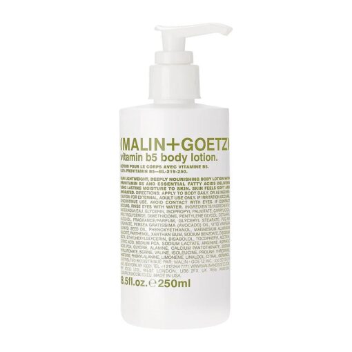 Malin + Goetz Vitamin B5 Body Lotion for Women & Men, 8.5 Fl, Oz, -- Body Moisturizer for Dry Skin, All Skin Types, Dry Skin Moisturizer, Hydrating Body Lotion, Vegan & Cruelty Free