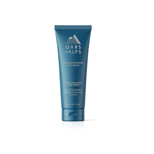 Oars + Alps Face Moisturizer and Eye Cream, Hydrates Skin with Shea Butter and Jojoba Oil, Anti Aging, Vegan and Gluten Free