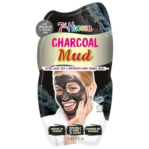 7Th Heaven Facial Masks, Charcoal Masque, 5 Ounce