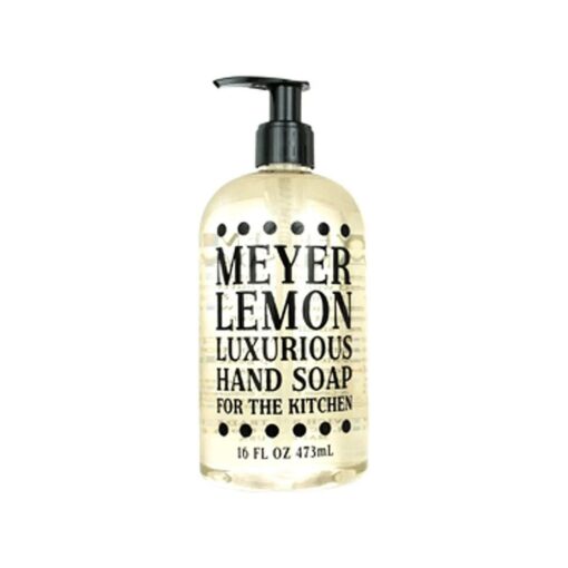 Greenwich Bay Trading Co. Luxurious Hand Soap For The Kitchen, 16 Ounce, Meyer Lemon