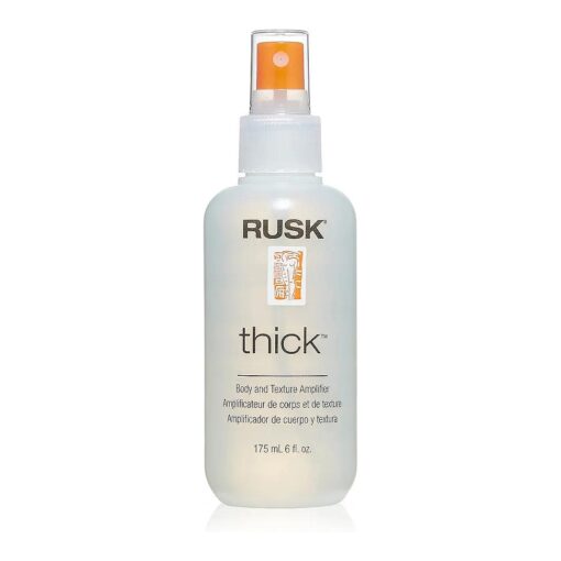 RUSK Designer Collection Thick Body and Texture Amplifier, Gives Hair Incredible Body, Creates Texture and Volume, Anyone with Fine, Limp, Lazy Hair